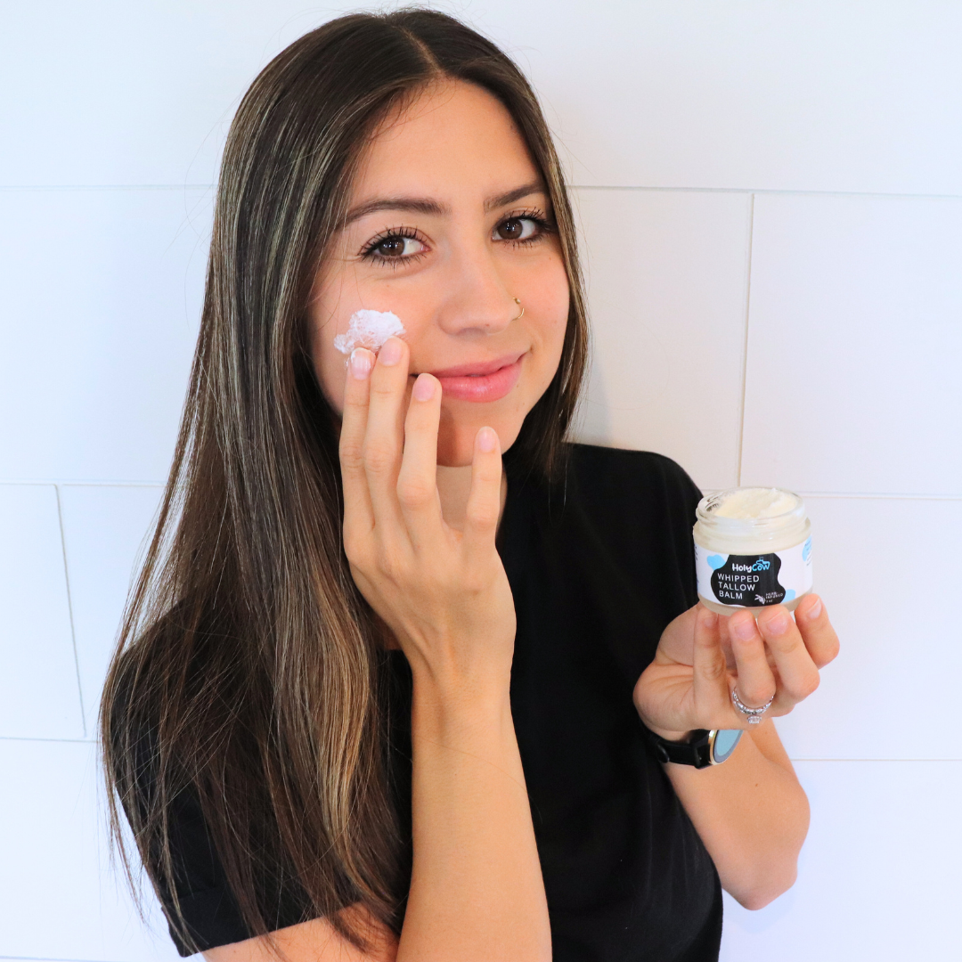 Can I use tallow balm on my face pic