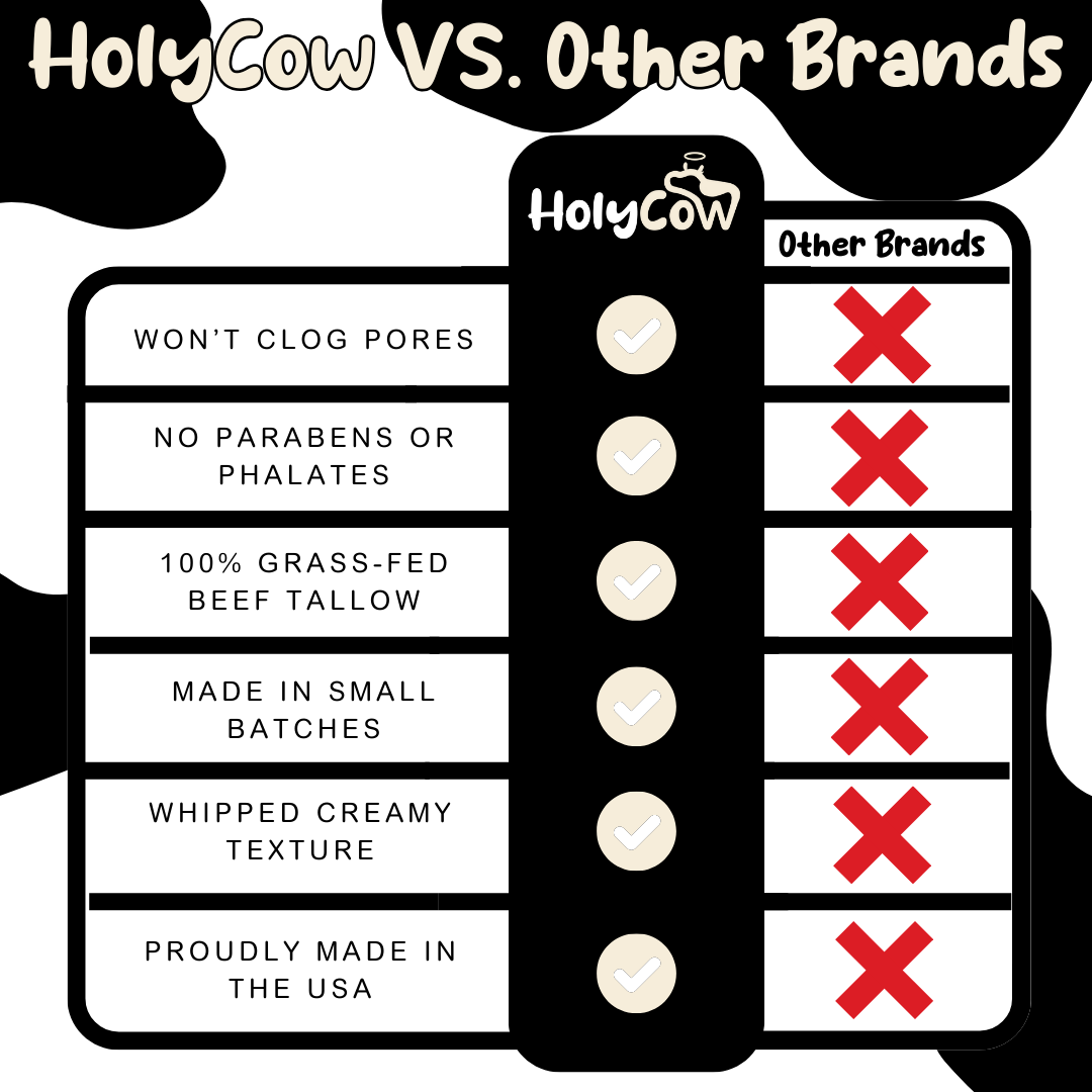 HolyCow Whipped Tallow Balm