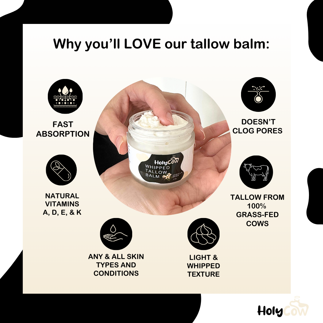 HolyCow Whipped Tallow Balm