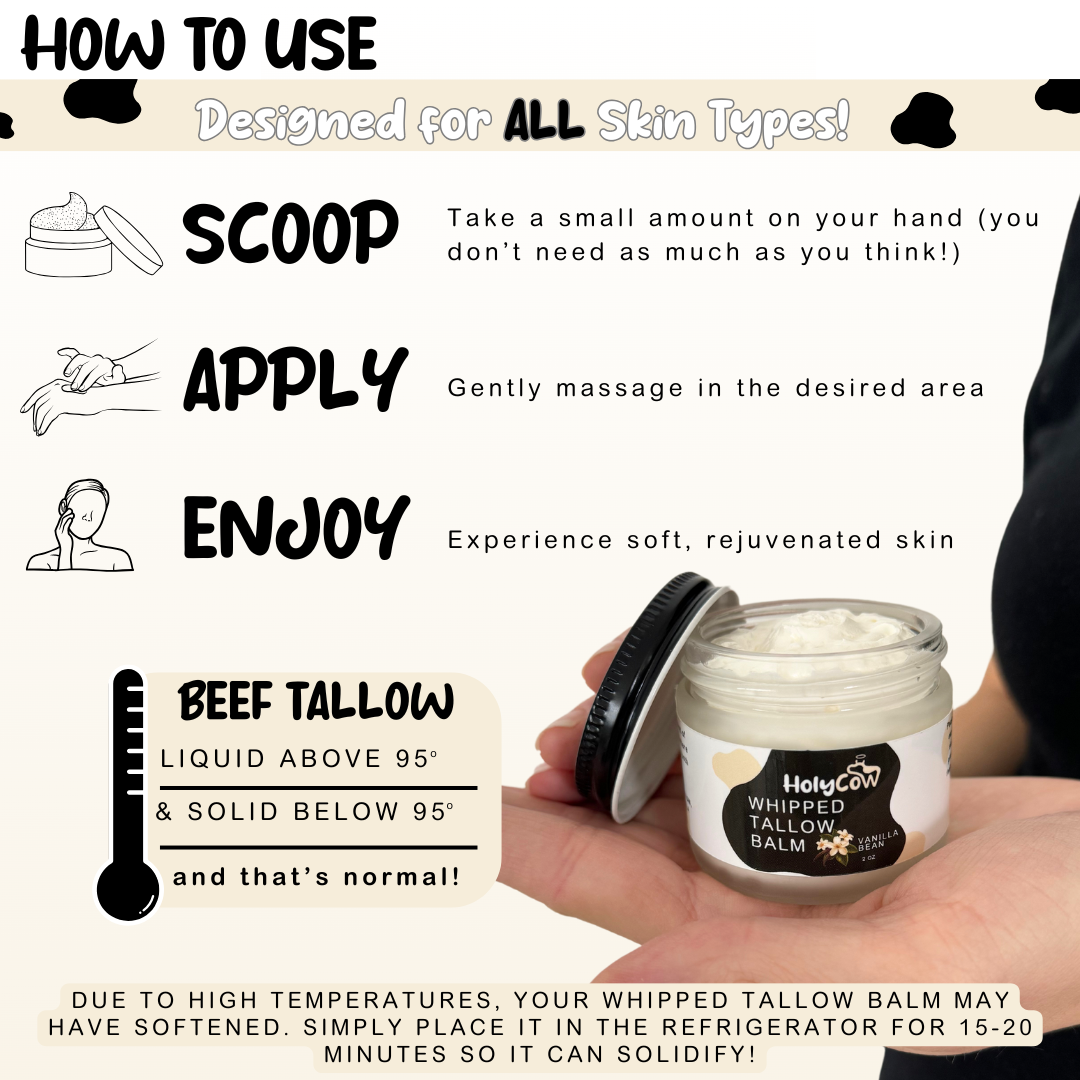 HolyCow Whipped Tallow Balm