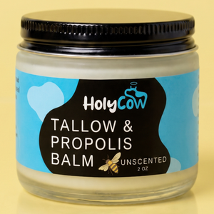 HolyCow Tallow & Propolis Balm Unscented (Non-Whipped)