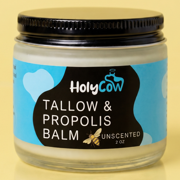 HolyCow Tallow & Propolis Balm Unscented (Non-Whipped)