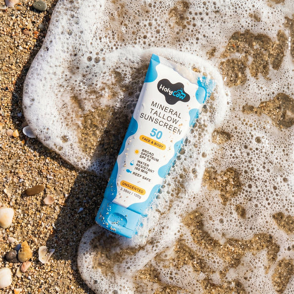 HolyCow Beef Tallow Sunscreen (SPF 50)